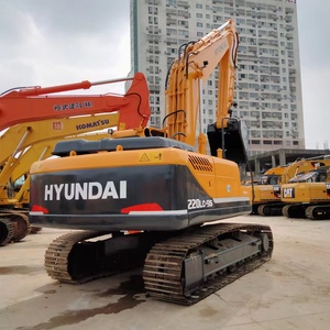Maquinaria de Construcción Eficiente para Movimiento de Tierras: Excavadora de Orugas HYUNDAI 220LC-9S de 22 Toneladas a Precio Económico con Componentes Clave - Product Image 3