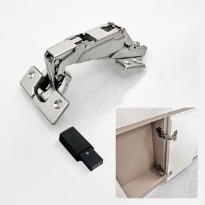 Modern 180 Degree Open <b>Door</b> Kitchen L-Shaped Corner Cabinet with 180 Degree Hinges for Bedroom Closets - Product Image 1