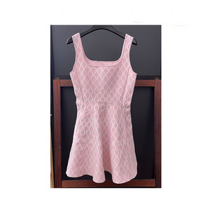 2025 nuovo arrivo <span class=keywords><strong>vestito</strong></span> estivo da donna <span class=keywords><strong>in</strong></span> <span class=keywords><strong>maglia</strong></span> con colletto quadrato Mini elegante a linea <span class=keywords><strong>vestito</strong></span> da donna <span class=keywords><strong>in</strong></span> <span class=keywords><strong>maglia</strong></span> <span class=keywords><strong>rosa</strong></span> bambino <span class=keywords><strong>vestito</strong></span> <span class=keywords><strong>in</strong></span> <span class=keywords><strong>maglia</strong></span> - Product Image 2