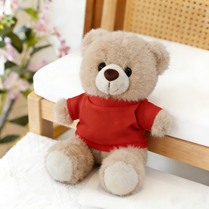 Oso de Peluche Personalizado de 22 CM con Logotipo, Regalo de Graduación, Souvenir, Camiseta con Logotipo Personalizado, Juguete de Peluche Barato - Product Image 2