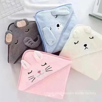 Peignoir de bain pour bébé, sac pour mère et bébé, polaire corail, cape à capuche douce, peignoir pour enfants, unisexe