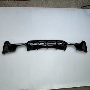 Pour BMW <span class=keywords><strong>Quad</strong></span> Series F32 diffuseur de lèvre de pare-chocs arrière ABS noir brillant diffuseur de lèvre arrière pour voitures - Product Image 3
