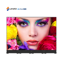 Écran d'affichage LED portable pliable P1.86 pour intérieur, écran d'affichage publicitaire debout pour magasin de détail, écran d'affichage pliable