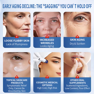 ओम कोलेजन + हाइलूरोनिक एसिड कैप्सूल 800 मिलीग्राम अतिरिक्त शक्ति-त्वचा सौंदर्य, पोषण पूरक पूरक - Product Image 2