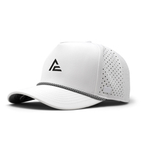 Gorras de Golf Personalizadas con Parche de PVC, Gorra de Golf Impermeable, Gorra de Golf de Alto Rendimiento, Gorra de Béisbol de 5 Paneles, Gorras Deportivas para Gimnasio y Fitness