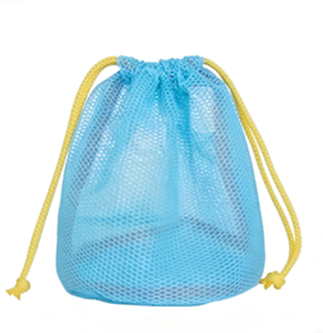 Sac de rangement pour maquillage d'extérieur personnalisé, en polyester coloré, avec cordon de serrage, pour tapis de plage - Product Image 4
