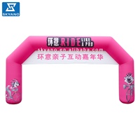 Arche gonflable Marathon Finition Rntrance Line Arche gonflable Arc de course Publicité gonflable personnalisée