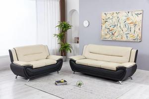 Canapé d'angle convertible moderne en cuir PU avec garantie de qualité et un design élégant pour une aménagement flexible du salon - Product Image 3