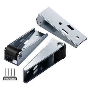 Poulie verticale silencieuse <span class=keywords><strong>pour</strong></span> <span class=keywords><strong>porte</strong></span> <span class=keywords><strong>coulissante</strong></span>, <span class=keywords><strong>mini</strong></span>-roulettes de meuble, roue de support de charge, dispositif magique <span class=keywords><strong>pour</strong></span> portes tombantes en acier - Product Image 5