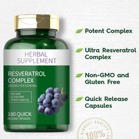 Capsules de Resvératrol Complexe à Formule Personnalisée sous Marque Blanche – Complément Herbal OEM – Usine Chinoise