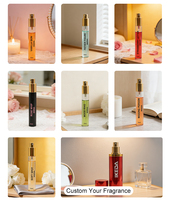 Emballage écologique, flacon rechargeable, objectif zéro plastique, ensemble de parfums pour le corps unisexe 7 en 1