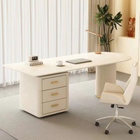 Bureau de style moderne avec rangement pour ordinateur bureau salon de maison salle à manger salon de beauté bureau de consultation
