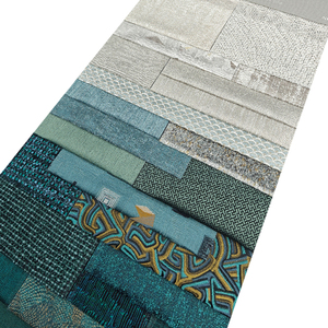 <span class=keywords><strong>Tela</strong></span> de Tapicería de Terciopelo Jacquard de Lujo, Gruesa, 100% Poliéster, <span class=keywords><strong>para</strong></span> Sofás, Sillones, Textiles <span class=keywords><strong>para</strong></span> el Hogar, Patrón de Lino de Algodón - Product Image 5