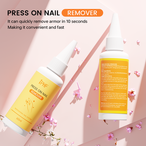 Dissolvant de colle à <span class=keywords><strong>ongles</strong></span> liquide à pression de 60ml pour <span class=keywords><strong>faux</strong></span> <span class=keywords><strong>ongles</strong></span> adhésifs avec retrait facile et rapide de logo personnalisé - Product Image 2