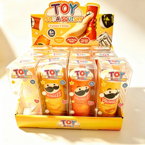 ของเล่นบีบคลายเครียดรูปถั่วลิสงเคลือบช็อกโกแลตกรอบอร่อย ยี่ห้อเอลลอนน่า ผลิตจากวัสดุเนื้อนุ่มพิเศษ คืนรูปช้า - Product Image 5