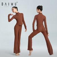 123415033/123412062 BAIWU filles formation veste entraînement actif vêtements de sport ensemble manches longues ensemble Yoga haut pantalon Fitness vêtements