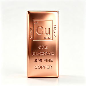 Barra de Cobre Puro 999 de 1 Kilogramo, Barras de Cobre Sin Aleación - Product Image 2