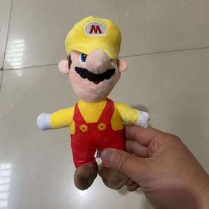 15cm màu đỏ Mario sang trọng Keychain, PP nhồi Luigi sang trọng Keyring, Mario Bros sang trọng Keychain đồ chơi cho món quà - Product Image 3