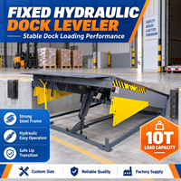 Niveleur de quai hydraulique monté sur fosse 6T-20T pour le chargement de camions et de conteneurs dans les centres de distribution
