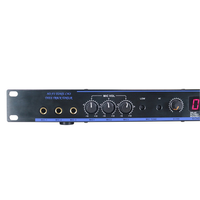 DSP-100 Procesador de Efectos Digitales Profesional para Karaoke, 99 Tipos de Efectos Digitales, Procesador de Audio con Efecto de Eco Digital para KTV, con 99 Funciones DSP