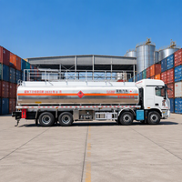 Camion-citerne Foton 8x6 de 20000-30000 litres en alliage d'aluminium avec options de direction à gauche et à droite – Ventes directes usine