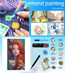 Kit per Pittura Diamante per Adulti, Decorazioni in Mosaico Diamante, Vendita Calda - Product Image 2