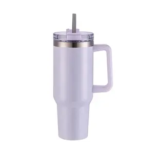 Bán Buôn Chúng Tôi Kho Thăng Hoa 40 Oz Du Lịch Tumbler 40 Oz Xe Cup Với Xử Lý Leopard Khắc Tùy Chỉnh