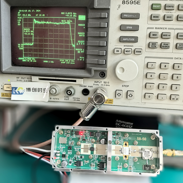 30W-DDS 5G Signal Booster 2G-6GHz RF Power Amplifier with 50-1000m Coverage 45dBm Gain for WiFi/GSM/GPRS/LTE