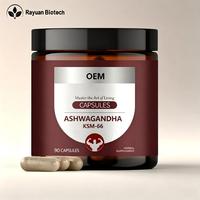 Vente en gros en vrac de capsules d'ashwagandha végétaliennes à haute puissance de 1000 mg, 60 à 90 unités, pour le stress