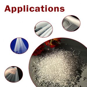 วัสดุ TPU เทอร์โมพลาสติกโพลียูรีเทน เรซิน TPU สำหรับฟิล์ม ความใสสูง เม็ด TPU ที่มีความยืดหยุ่นสูง - Product Image 2