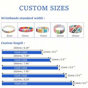 Bracelet en silicone personnalisé avec logo professionnel, bracelet en caoutchouc de silicone en gros, impression sur bracelet en silicone, bracelet de poignet en silicone sur mesure - Product Image 4