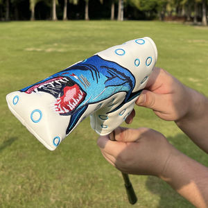 New Shark Golf <b>Head</b> <b>Cover</b> Blade Putter Headcovers Hight Quality Golf Headcover - Product Image 4