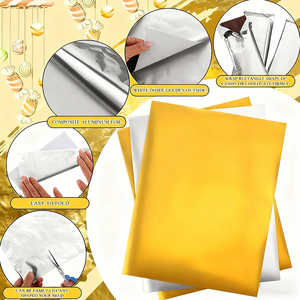 Papel metálico dorado ecológico <span class=keywords><strong>de</strong></span> plata metalizada <span class=keywords><strong>de</strong></span> alta transparencia <span class=keywords><strong>de</strong></span> 120GSM para etiquetas <span class=keywords><strong>de</strong></span> cerveza - Product Image 6