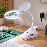 Lampe loupe à LED à fixation externe pour bureau NO.BC90C