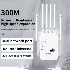 Repetidor WiFi de 2.4GHz, Amplificador de Señal de 300Mbps, Amplificador de Red Interior/Exterior con 4 Antenas Externas y Puerto Ethernet - Product Image 3
