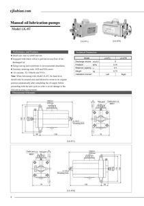 Cep boyutunda manuel yağ yağlama pompası - Product Image 4