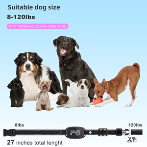 <span class=keywords><strong>Collar</strong></span> de Adiestramiento para Perros 2 en 1, Electrónico, Antiladridos, Impermeable, Ajustable, con Vibración y Descarga, Recargable, en Oferta - Product Image 6