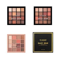 Palette de fards à paupières crème multichromes imperméables, pigmentés, luxueux, vegan, à paillettes pressées, mignons