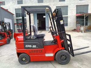 מחיר המפעל 2 טון 3 מטר נסיעה מלגזה נסיעה-על חזית מזלג קדמי מזלג חשמלי - Product Image 4