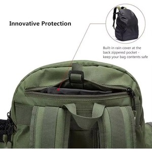 Muestra gratuita: Mochila de pesca con 4 cajas de aparejos 3600, soporte para cañas de pescar, bolsa de pesca grande para exteriores con compartimentos desmontables - Product Image 4