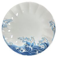 Assiette de table en porcelaine style bohème, vaisselle créative nordique européenne pour la maison, plat de service pour salade, steak, dessert, compatible micro-ondes