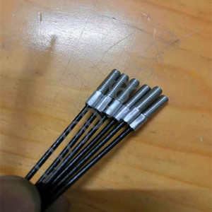 Stainless Steel Wire Rope With Die <b>Cast</b> Terminal Heads 304 Material Right <b>Handed</b> Twist For Replace Repair - Product Image 3
