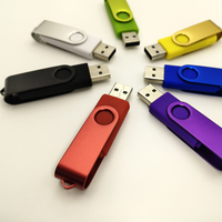 Hot Sale 2 in 1 OTG 8GB 16G 32G 64GB USB Flash Drive (Dual Interface for Android/Phone/Tablet/Computer/Notebook/MacBook) Metal