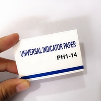 Papier indicateur de pH universel 1-14, bandelettes de test de pH, kit de test, version anglaise, gamme complète