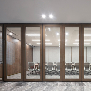 Nhà máy cách âm phòng văn phòng thiết kế đôi kính phân vùng Hệ thống tường - Product Image 4