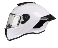 Casques de moto intégraux ZoomLon 2025 en gros d'usine avec grand spoiler, décalcomanies personnalisables double face effet caméléon, matériau ABS, OEM ODM
