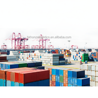 Conteneur maritime sec standard de 20 pieds, unité en acier durable ISO pour la livraison transocéanique et le stockage industriel.