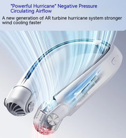 Ventilateur de cou portable IFINE 2024, meilleur prix, rechargeable, sans lame, turbo, refroidissement, ventilateurs suspendus, alimentation électrique, plastique, nouveauté