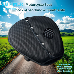 Housse de siège de moto en gel Tpe, taille unique, coussin ouvert sur les côtés, pour véhicule électrique, quatre saisons, imperméable - Product Image 3