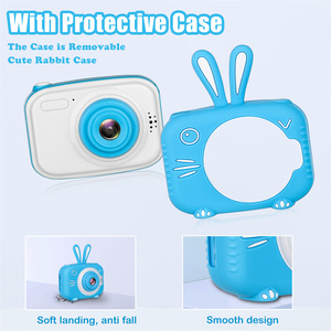 Cámara para niños para niñas, 2 lentes Selfie Hd niños Cámara Digital juguetes para 4 5 6 7 8 9 años Niña Navidad cumpleaños regalos - Product Image 4